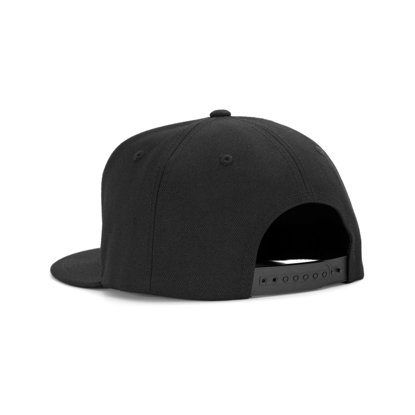 LA Brush Calligraphy Hat Black on Black