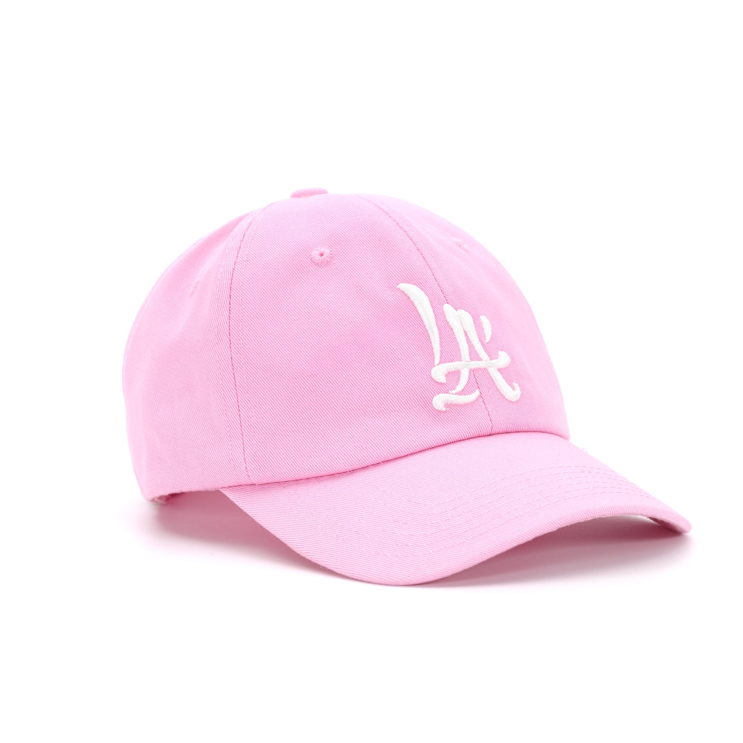 LA Brush Calligraphy Dad Hat Pink