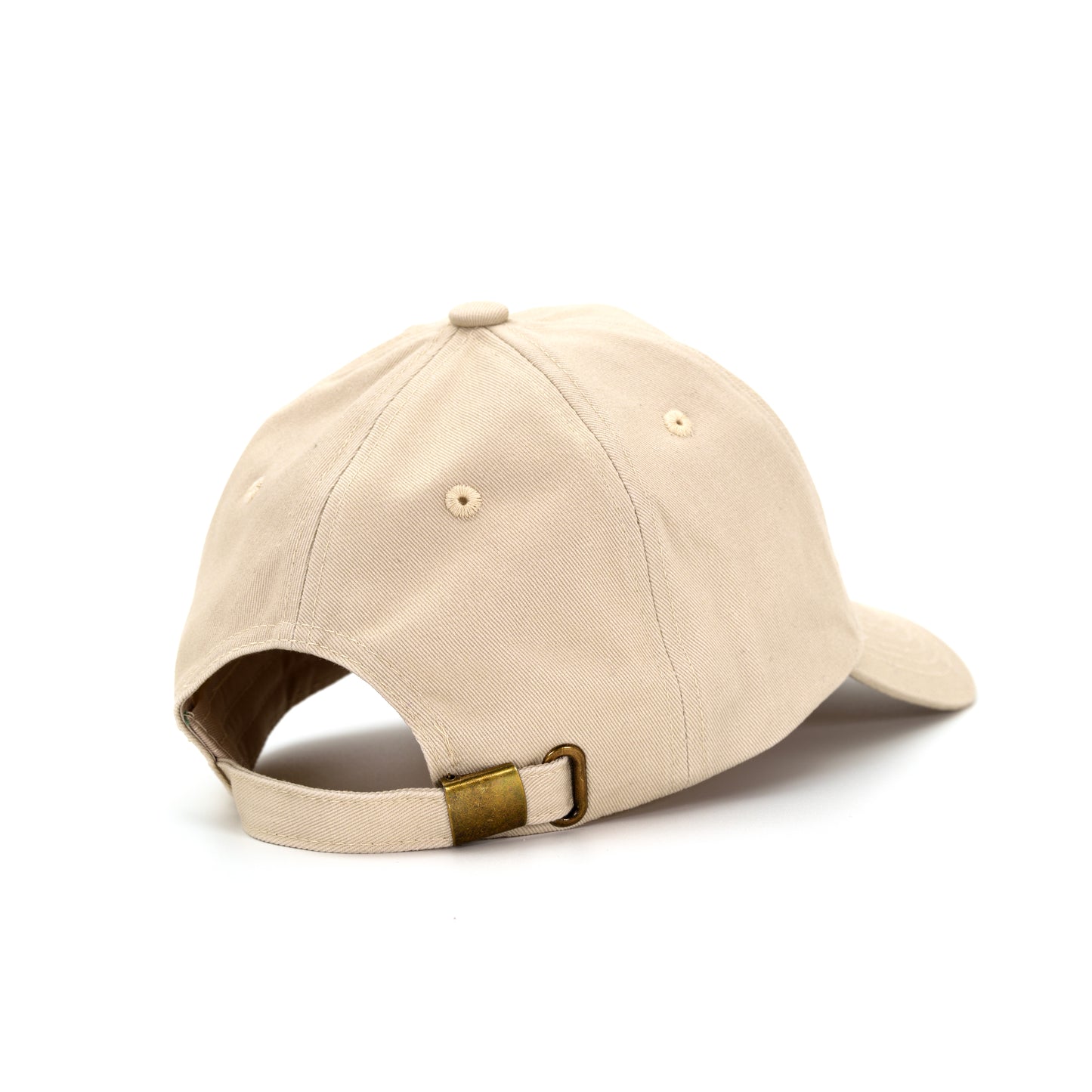 LA Brush Calligraphy Dad Hat Khaki